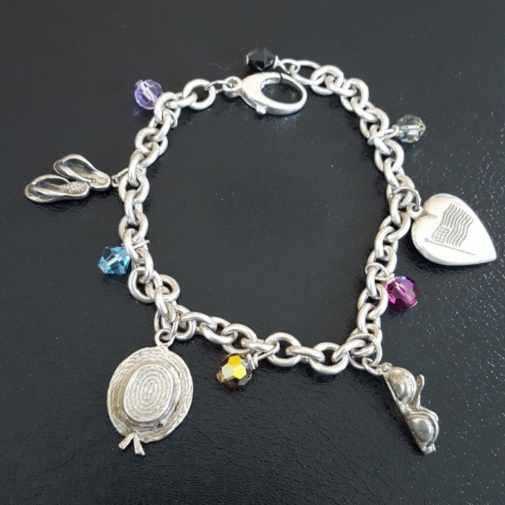 Silver Charm Bracelet